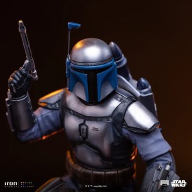 Jango Fett Star Wars Art 1/10 Scale Statue by Iron Studios
